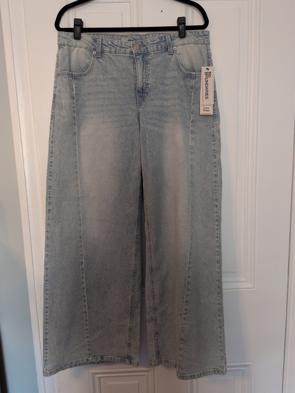 No Boundaries Light Blue Wide Leg Jeans